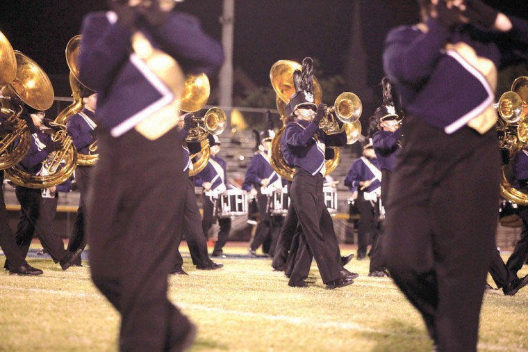 Desert Vista marching band